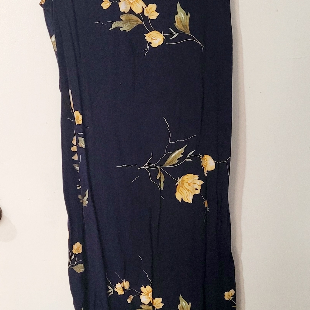 Teddi Navy Floral Dress